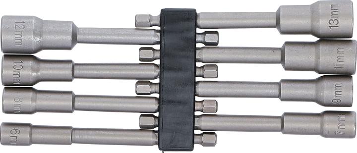 Actual product image BGS Socket spanner socket set (6 mm, 7 mm, 8 mm, 9 mm, 10 mm, 11 mm, 12 mm, 13 mm)