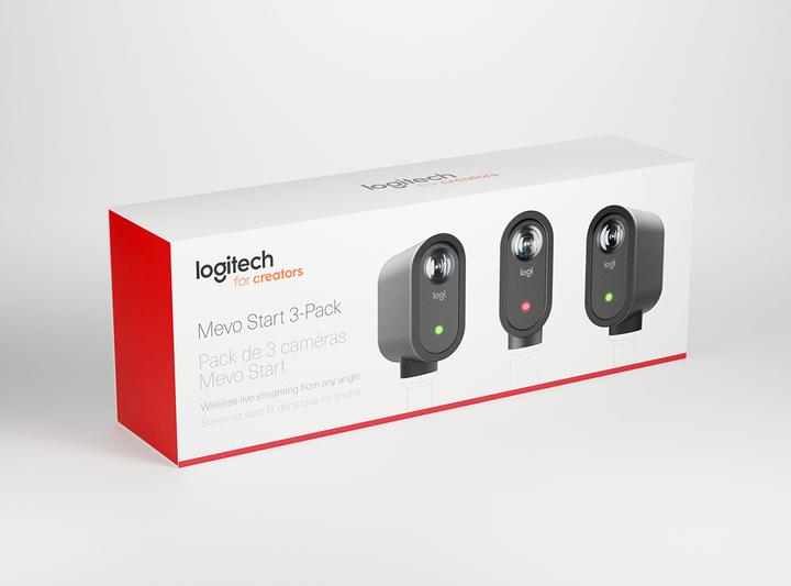 Image du produit Logitech Mevo Start 3er-Pack (2 Mpx)