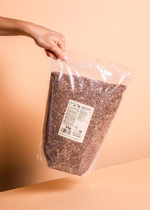 Actual product image KoRo geschrotete Leinsamen (2000 g)