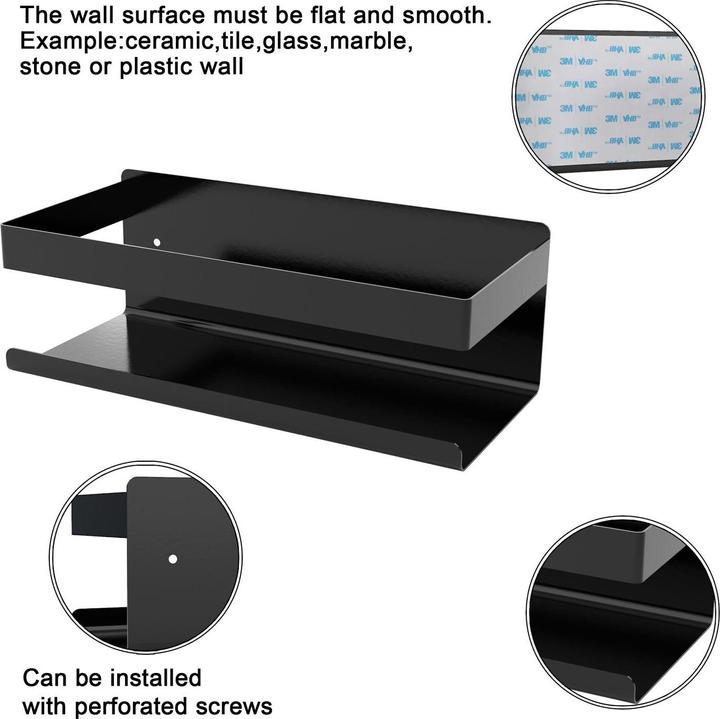 Actual product image Intirilife Shower shelf (24 x 10 x 8 cm)