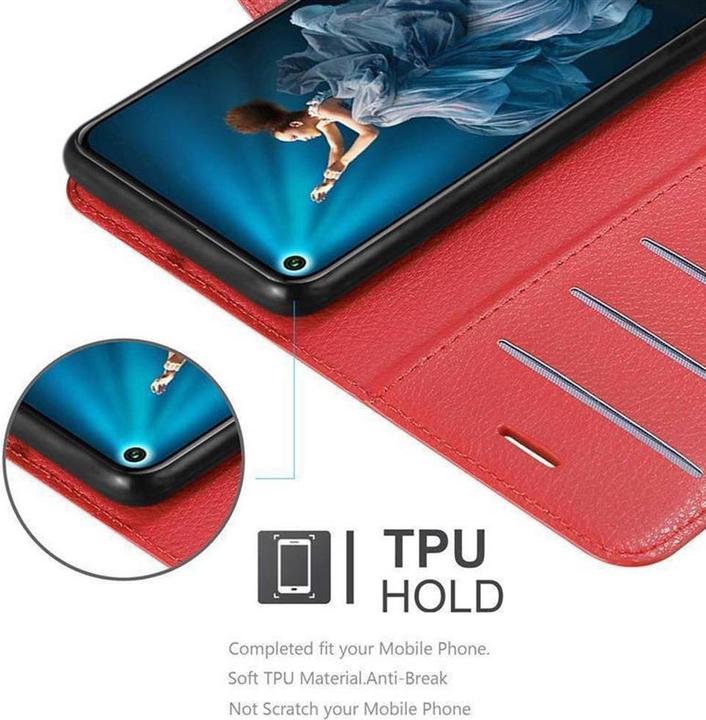 Actual product image Cadorabo Book with stand function cover (Huawei Nova 5T)