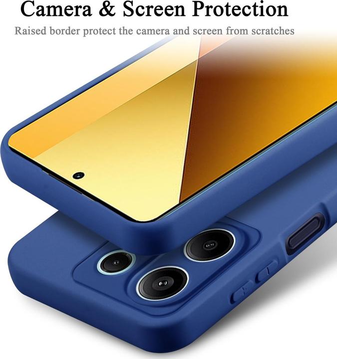 Produktbild Cadorabo Hülle für Redmi Note 13 5G Global TPU im Liquid Schutz Silikon Design (Xiaomi Redmi Note 13 5G)