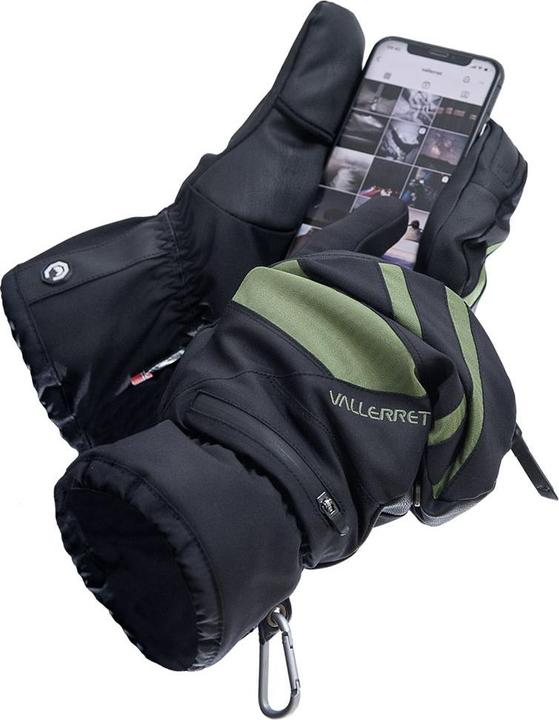 Image du produit Vallerret Gants photo SKADI LRS Zipper Mitt vert L (L)