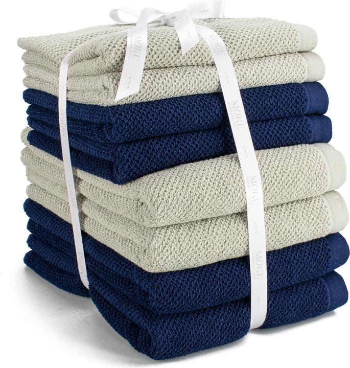 Image du produit Möve Bliss 8er Set (67 x 140 cm, 50 x 100 cm)