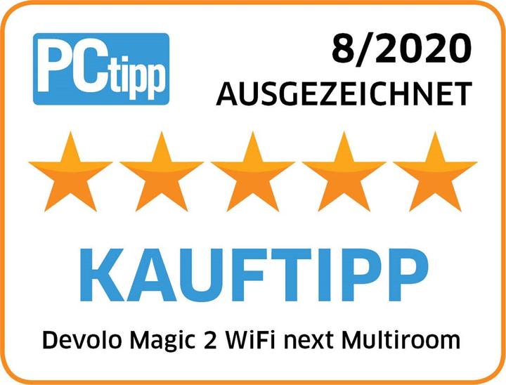 Produktbild Devolo Magic 2 WiFi next Starter Kit (2400 Mbit/s)