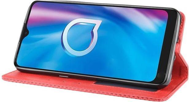 Actual product image MU Classic Retro Leather Bookcover Series (1S (2020), Alcatel 3X (2020))