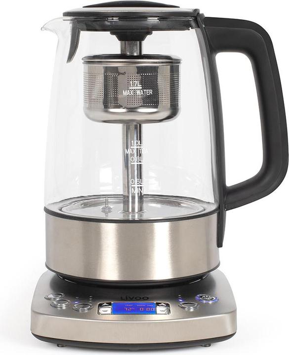Livoo Bouilloire théière automatique 1,7 L (1.70 l, Prise UE)