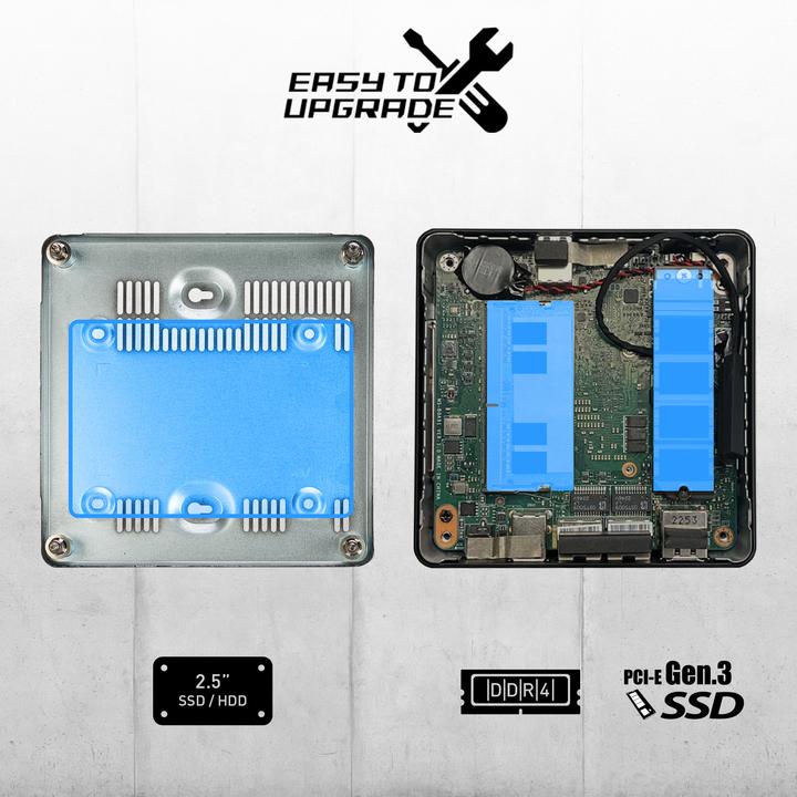 Immagine prodotto MSI Cubi N ADL-006DE (Intel N200, 4 GB, 128 GB, Grafica Intel UHD)