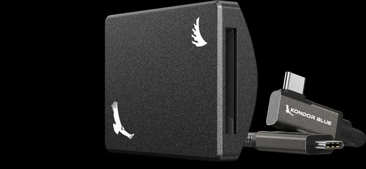Actual product image Angelbird CFexpress B Recording Module Raven Black (USB-C)