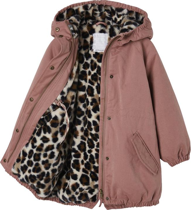 Actual product image Vertbaudet Mädchen Winterjacke mit Kapuze, Wattierung Recycling-Polyester (134)