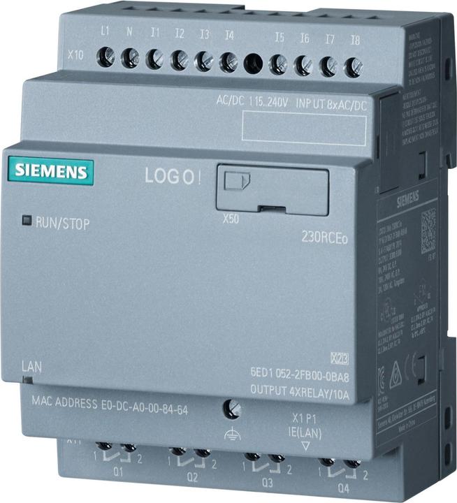 Immagine prodotto Siemens LOGO! 8.3 230RCEo Dispositivo di base