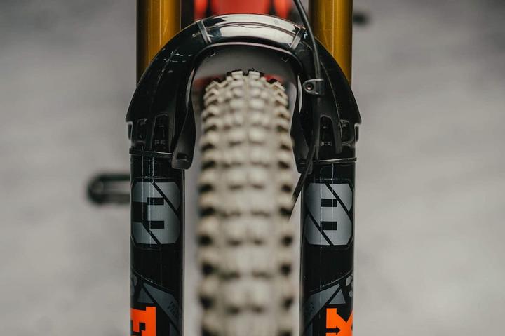 Actual product image Dyedbro Fork protection film