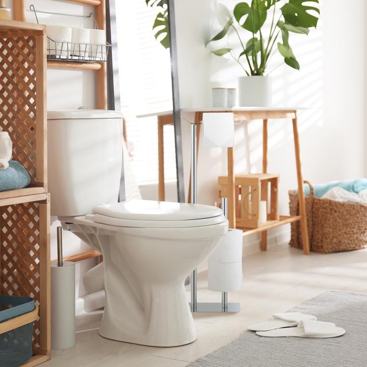 Actual product image Relaxdays Toilet paper holder
