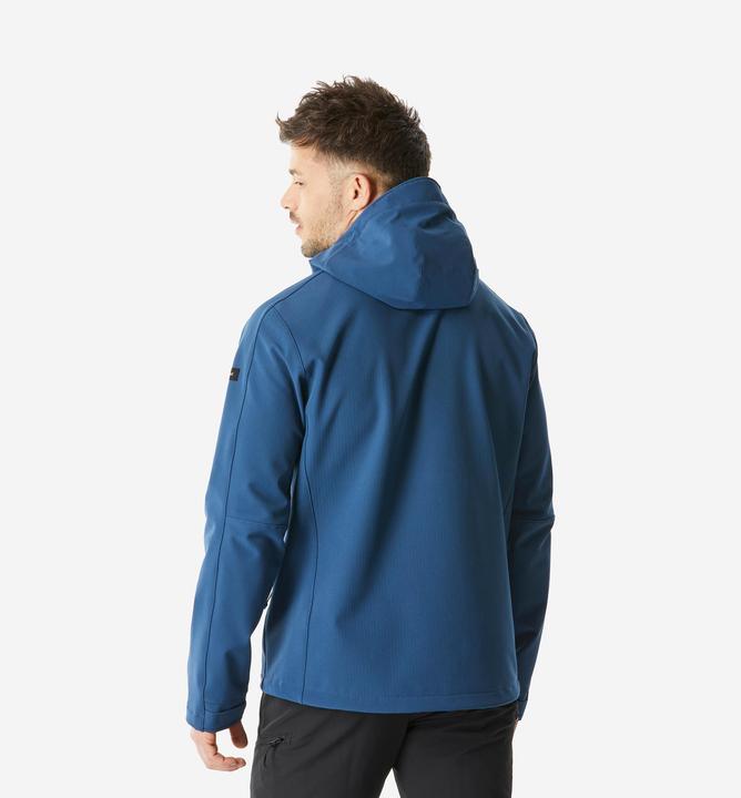Actual product image Forclaz Men's softshell jacket - MT500 Windwarm blue (M)