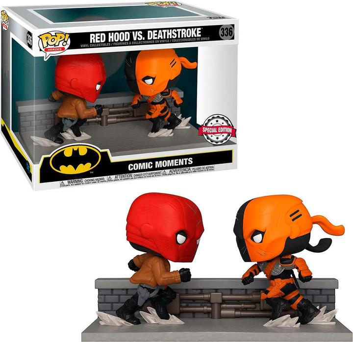 Image du produit Funko Pop! DC Comics : Red Hood VS Deathstroke EXCL. (336)