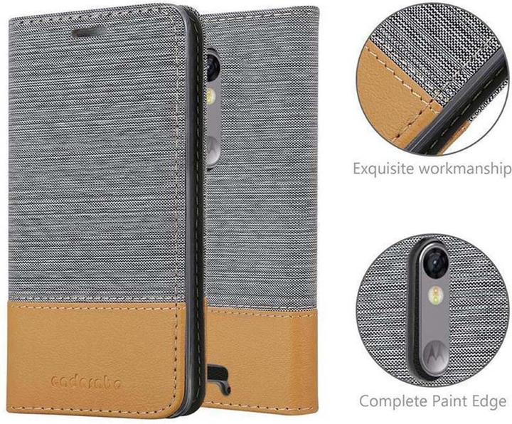 Productafbeelding Cadorabo Boek Jeans Optiek Cover (Motorola Moto X3)