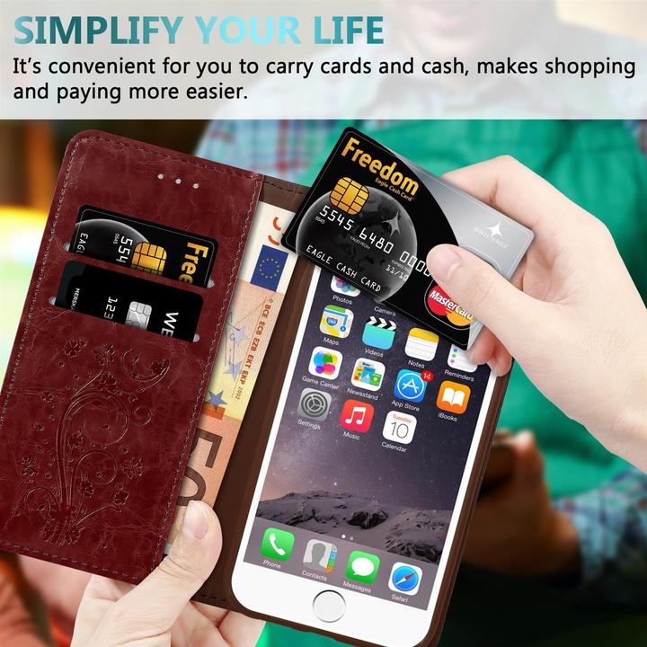 Actual product image Cadorabo Book cover with ornaments (Apple iPhone 6 Plus)