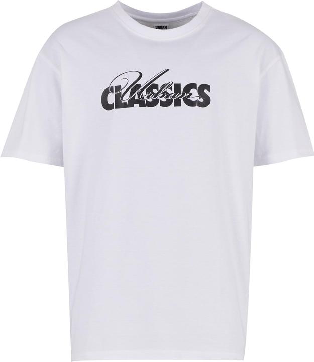 Urban Classics UC Cursive Bold Logo Heavy Oversized Tee - 171107