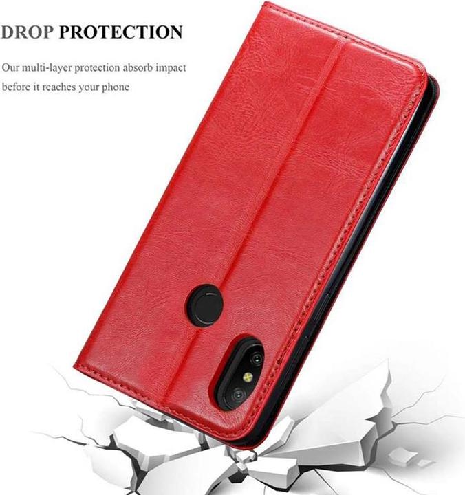 Productafbeelding Cadorabo Boek Onzichtbare Magneethoes (Xiaomi Mi A2 lite, Xiaomi Redmi 6 Pro)