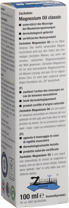 Immagine prodotto Zechstein Olio di magnesio (nuovo) (100 ml)
