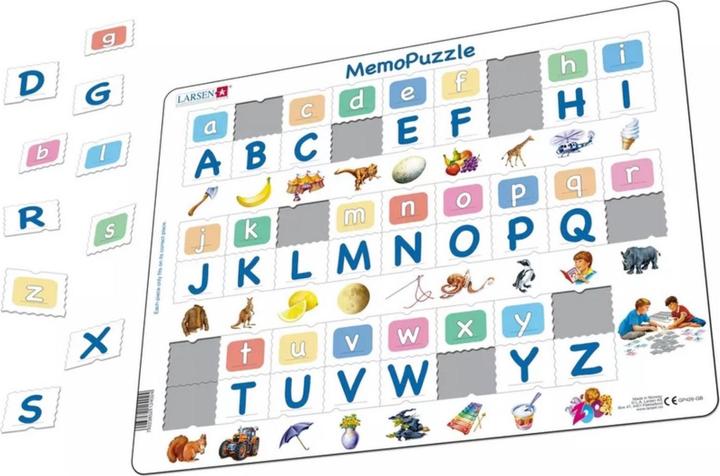 Image du produit Larsen Puzzle - Memo The Alphabet (angl)