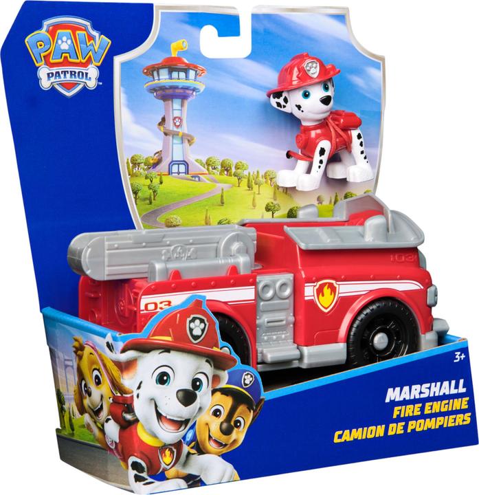Actual product image Paw Patrol Fire engine with Marshall