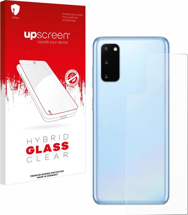 Actual product image upscreen Scratch Shield Glass (1 Piece, Samsung Galaxy S20 5G)