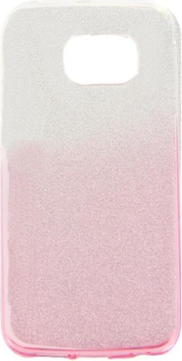 Actual product image OEM TPU Case Shine for Samsung Galaxy S6 Edge pink (Samsung Galaxy S6 Edge)