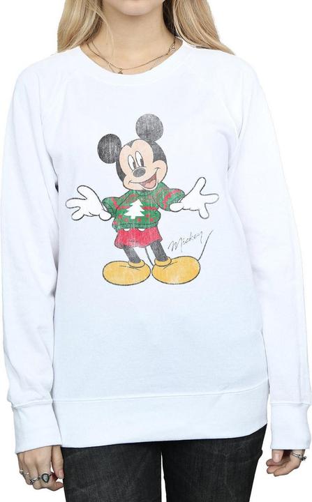 Produktbild Disney Mickey Mouse Christmas Jumper Sweatshirt (XL)
