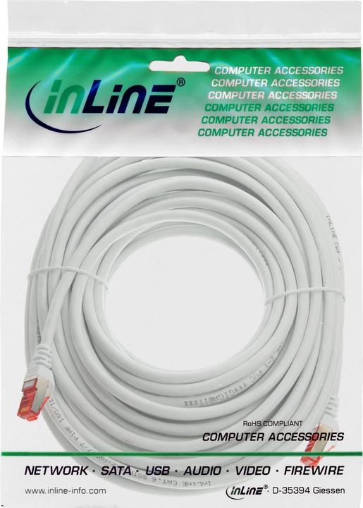 Immagine prodotto InLine Cavo patch (S/FTP, CAT6, 40 m)