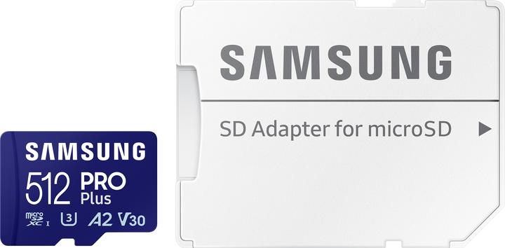 Produktbild Samsung PRO Plus (512 GB, microSDXC, U3, UHS-I)