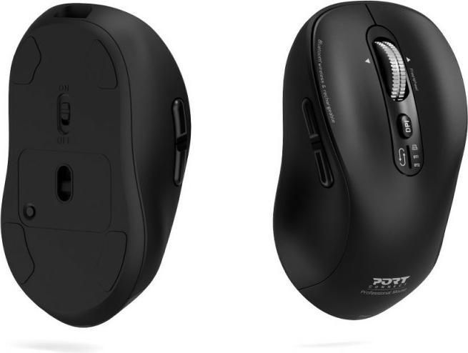 Produktbild Port Designs Mouse Rechargeable Bluetooth Combo Pro Type C (Kabellos)