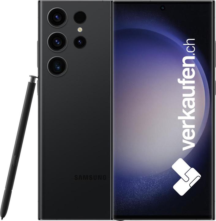 Image du produit verkaufen.ch Galaxy S23 Ultra 5G (512 Go, Phantom Black, 6.80", Double SIM, A / Comme neuf)