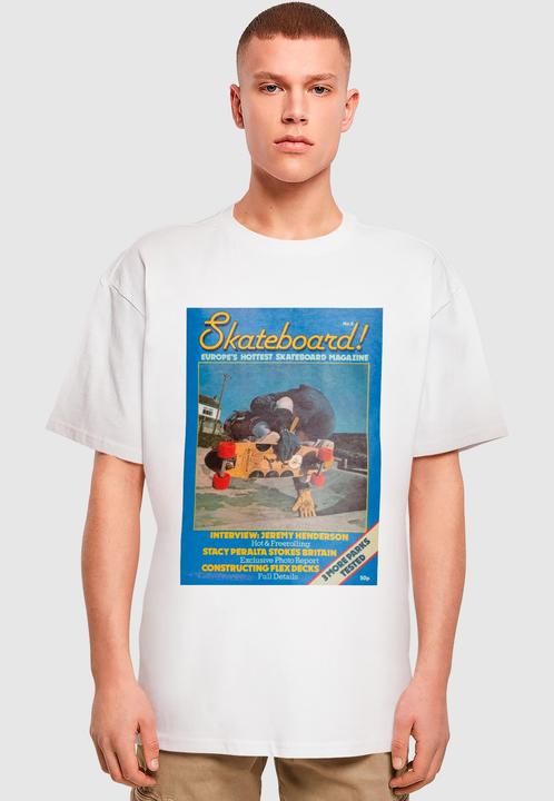 Produktbild Merchcode The Skateboard Magazine Cover No 8 Oversize Tee - 169733 (XL)