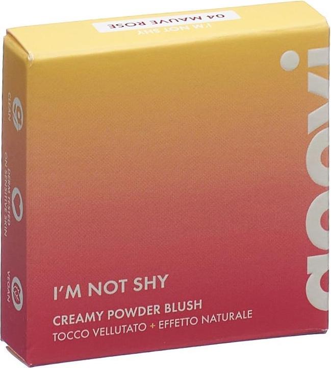 Goovi BLUSH I'M NOT SHY Rouge in Puderform 04 Mauve Rose (04 Mauve Rose)