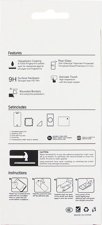 Produktbild OEM Gehärtetes Glas 2,5D für iPhone 16 Pro 6,3" 10in1 (10 Stück, Apple iPhone 16 Pro)