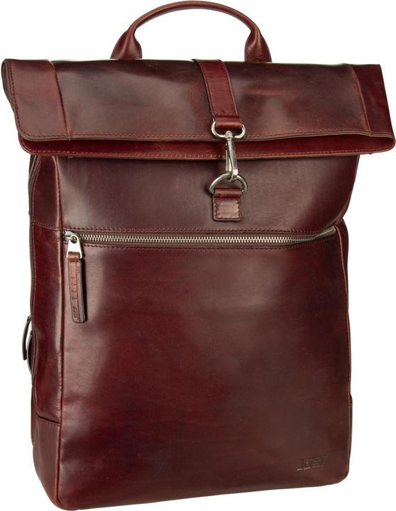 Jost Lund Business-Rucksack Leder 44 cm Laptopfach (12 l)