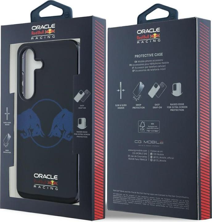 Produktbild Red Bull Case Two Bulls Logo MagSafe for Samsung Galaxy S25 navy (Samsung Galaxy S25)