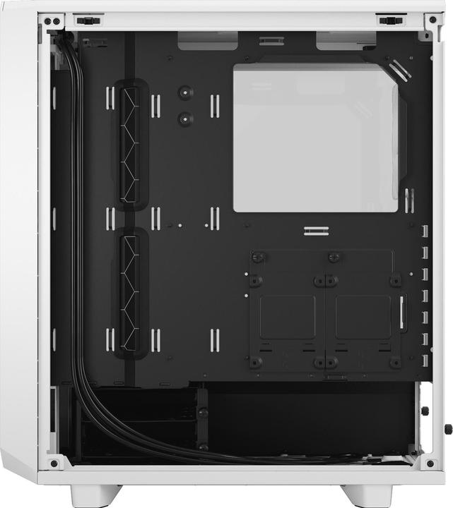 Actual product image Fractal PC Case Meshify 2 Compact Lite White (ATX, mATX)