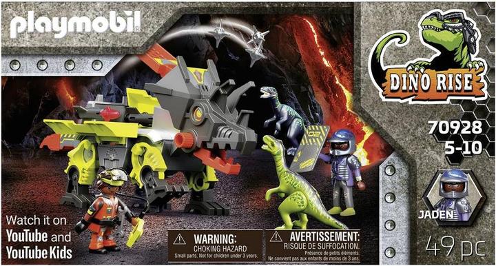 Produktbild Playmobil Robo-Dino Kampfmaschine (70928, Playmobil Dino Rise)