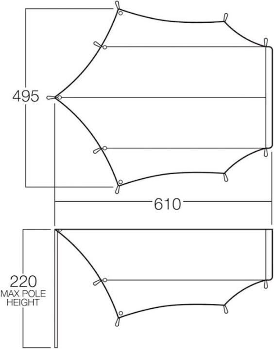 Actual product image Vango Family Shelter (Tarp, 2.85 kg)