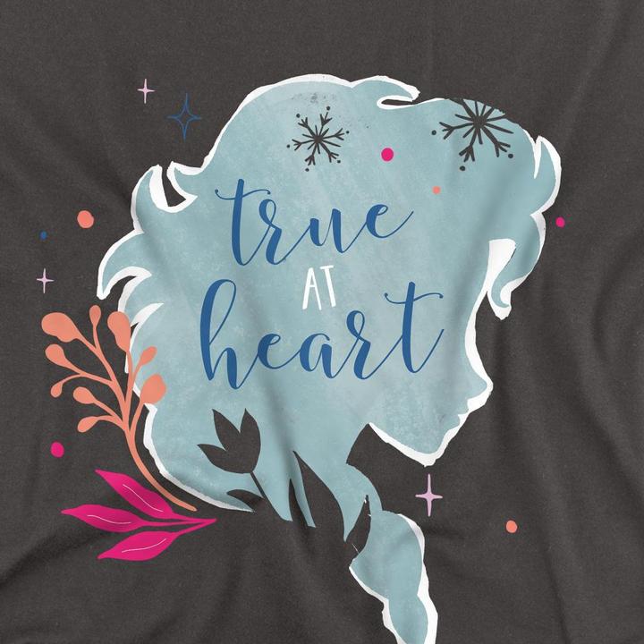 Image du produit Disney Frozen - T-shirt TRUE AT HEART - Adulte (S)
