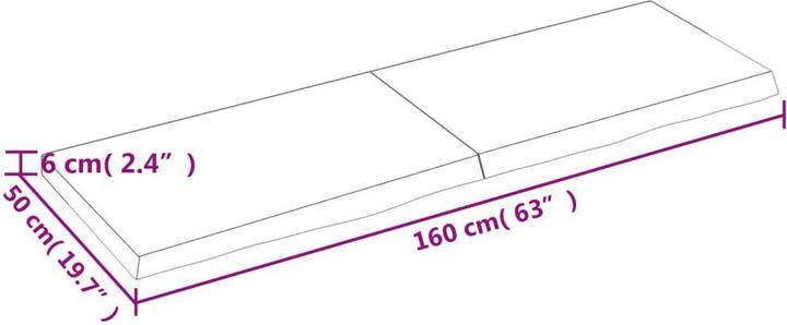Immagine prodotto VidaXL Emerald (160 x 6 x 50 cm)