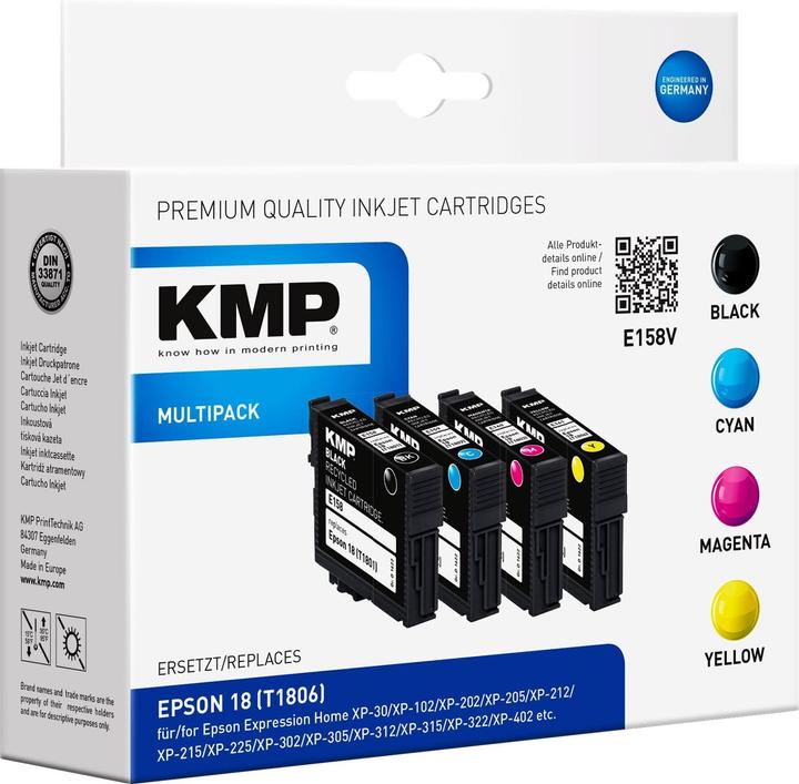 Produktbild KMP E158V Multipack (M, BK, C, Y)