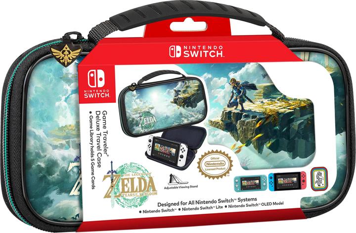 Immagine prodotto Nacon Gaming Custodia da viaggio deluxe per Nintendo Switch (Zelda Tears of the Kingdom) (Switch, Switch Lite, Switch OLED)