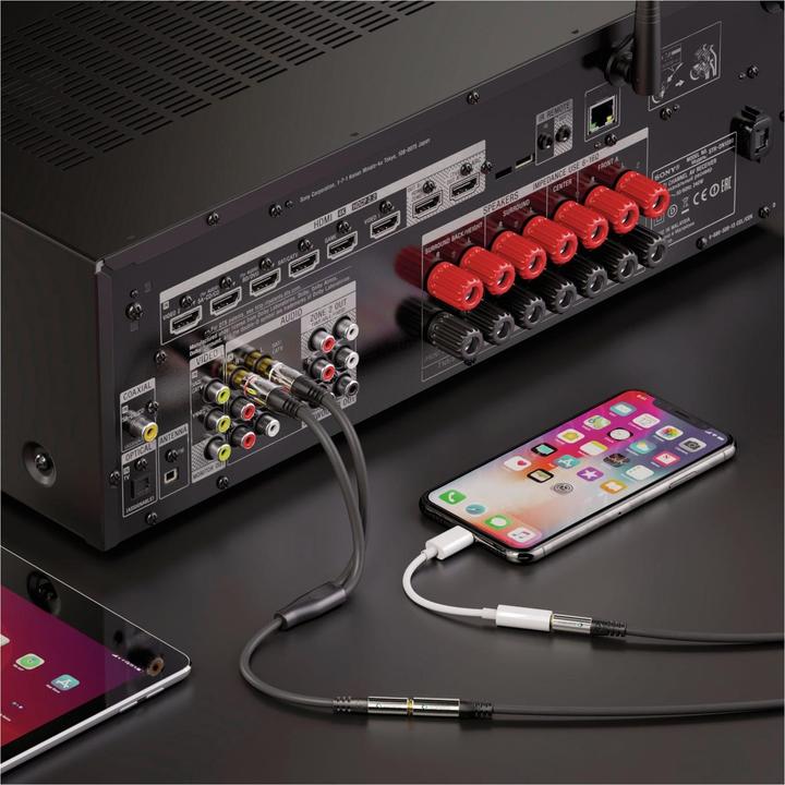 Actual product image Sonero 2 x cinch - 3.5 mm jack (0.25 m, Cinch, 3.5mm jack (AUX))