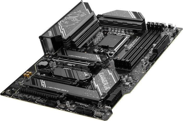 Immagine prodotto MSI Z790 Gaming Plus Wifi (Z790,S1700,ATX,DDR5) (LGA 1700, Intel Z790, ATX)