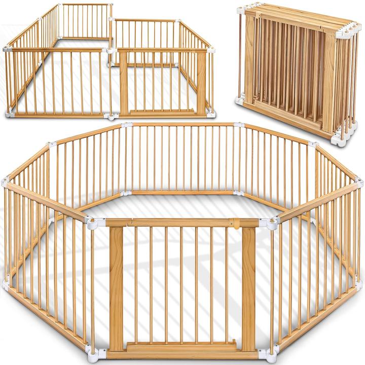 Kiduku Playpen (720 cm, Pine)