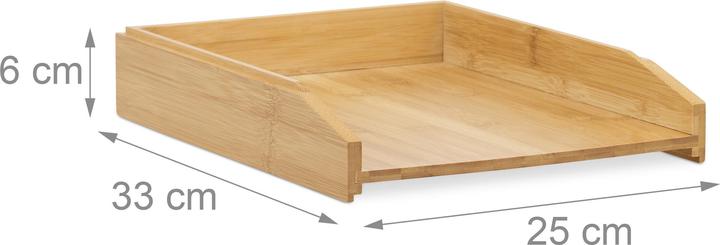 Actual product image Relaxdays 2x letter tray (A4)
