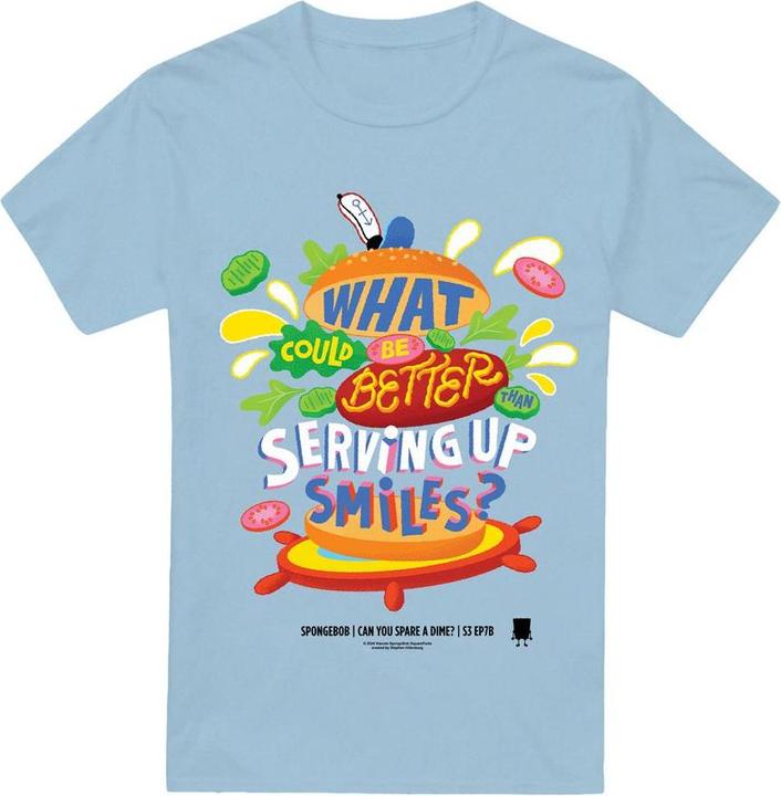 Image du produit Spongebob Squarepants - T-shirt SERVING UP SMILES - Homme (XXL)